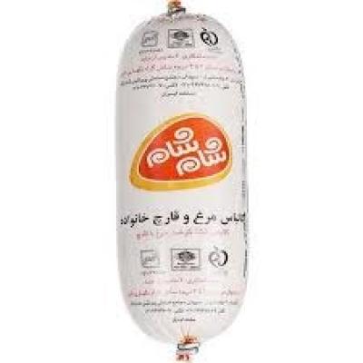 کالباس قارچ مرغ شام شام